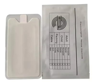 Estetinėms procedūroms skirtos vienkartinės elektrodų pagalvėlės, supakuotos po 50 vienetų