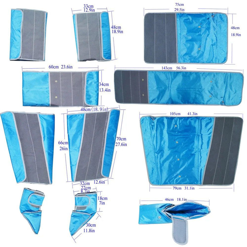 Limfodrenažinis kompresinis presoterapijos Aparatas 11in1 Pro - AurelijosSPA