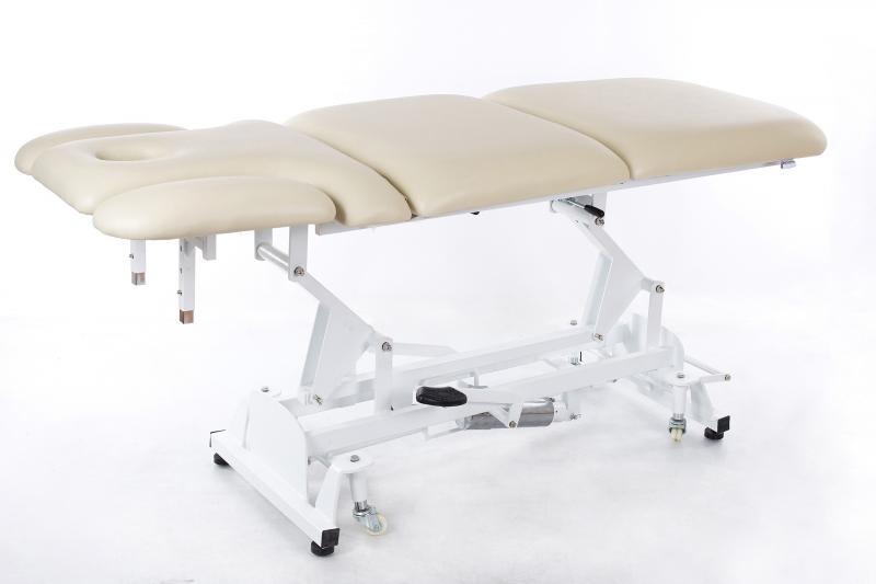 trijų sekcijų masažo ir pedikiūro gultas Hydro 3 Beige grožio salonams