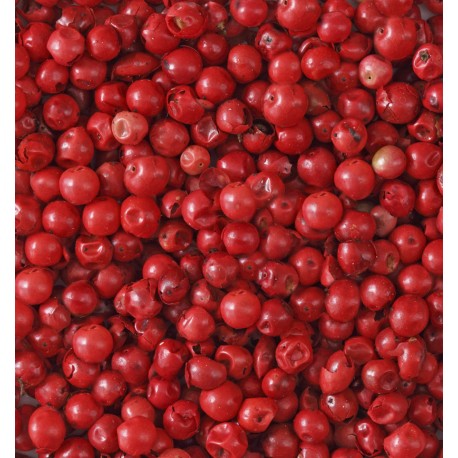 Raudonųjų pipirų grūdeliai, naudojami YODEYMA Caribbean vyriški kvepalai aromatui pagyvinti