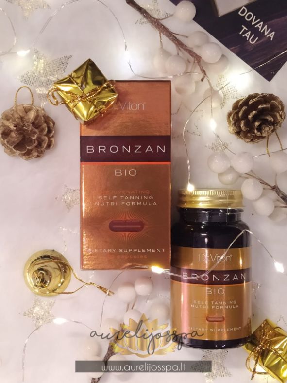  Savaiminio Įdegio kapsulės - BRONZAN BIO