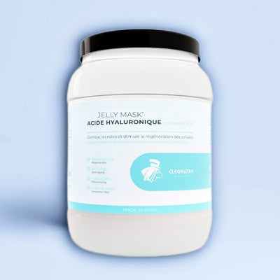 Hidrogelinė veido kaukė su Hialurono rūgštimi, alginatinė nulupama veido kaukė, hidrogelio kaukė, griožio salonams ir profesionalams - Cleopatre Beauty