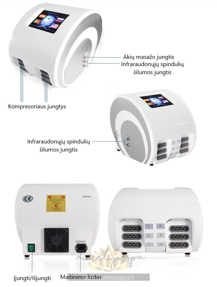 Limfodrenažinis Aparatas 3in1 - AurelijosSPA