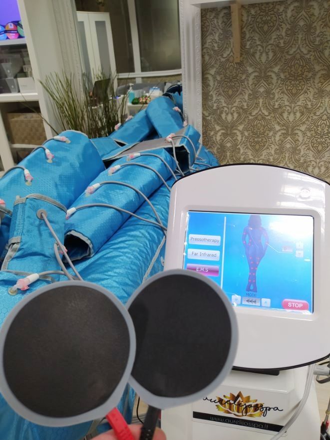 Limfodrenažinis kompresinis presoterapijos Aparatas 11in1 Pro - AurelijosSPA