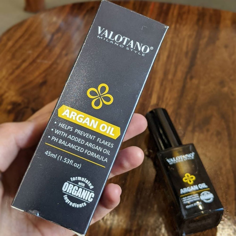Argano Aliejus odai ir plaukams su vitaminu E - VALOTANO