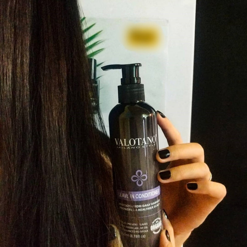 Nenuplaunamas kondicionierius su Kolagenu ir argano aliejumi - VALOTANO