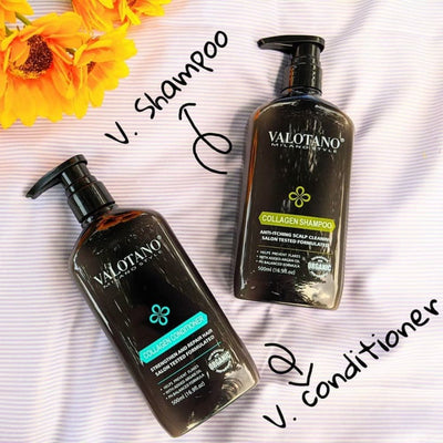 Šampūnas ir Kondicionierius su Kolagenu - VALOTANO