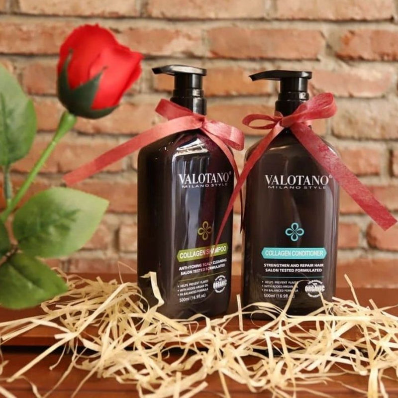 Šampūnas ir Kondicionierius su Kolagenu - VALOTANO