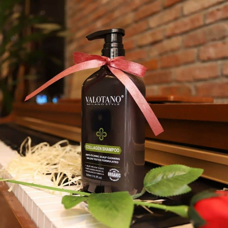 Šampūnas su Kolagenu ir argano aliejumi - Milano Style