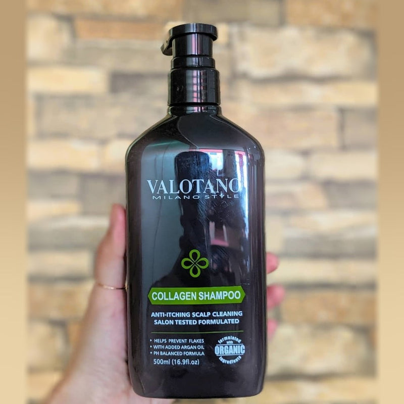 Šampūnas su Kolagenu ir vitaminu E - VALOTANO