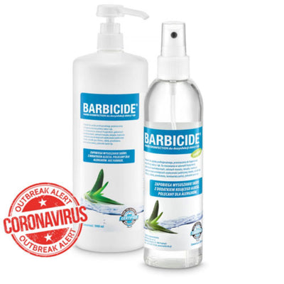 Dezinfekcinis skystis rankoms | BARBICIDE hand disinfection 250 ml - AurelijosSPA
