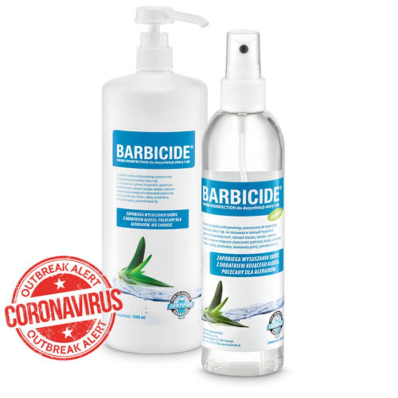 Dezinfekcinis skystis rankoms | BARBICIDE hand disinfection 250 ml - AurelijosSPA