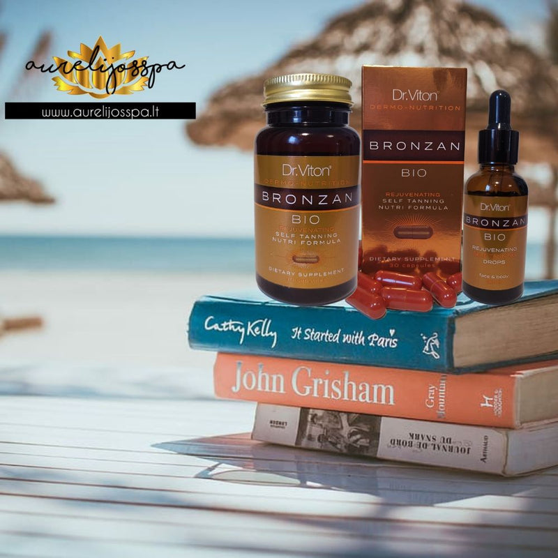  Savaiminio Įdegio supermaistas kapsulėse - BRONZAN BIO