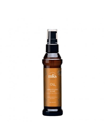 MKS eco Marrakesh Argano ir Kanapių Plaukų Aliejus Slyvų ir Mandarinų Aromato, Suteikia gydymą ypač ploniems ir lūžinėjantiems plaukams, užkerta kelią pleiskanų atsiradimui.